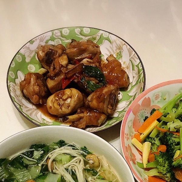 三杯雞 [超下飯!] : Vanessa 一起做