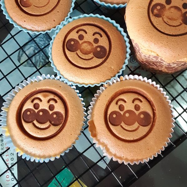 柳橙杯子蛋糕 : 孟容孟容一起做