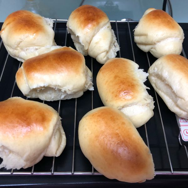 奶油卷麵包 : 芹芹媽一起做