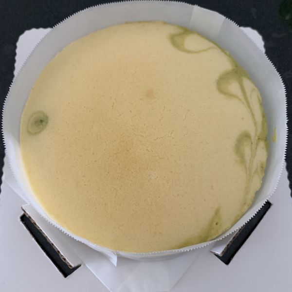 雙色抹茶輕乳酪蛋糕 : EUNiCE一起做
