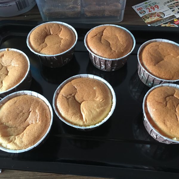 撞牆n次的戚風杯子蛋糕（附失敗案例分析） : Beryl Wu一起做