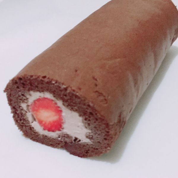 🍓濃郁可可草莓蛋糕捲(影音食譜) : 游淑榆一起做