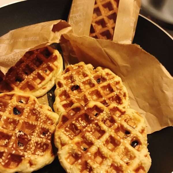 珍珠糖比利時鬆餅--Vitantonio : Mika Kang一起做