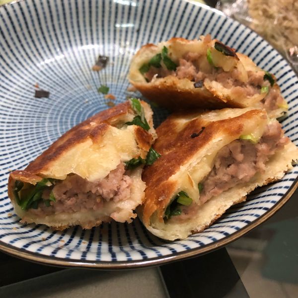 蔥肉餅 : Olinyo Huang一起做