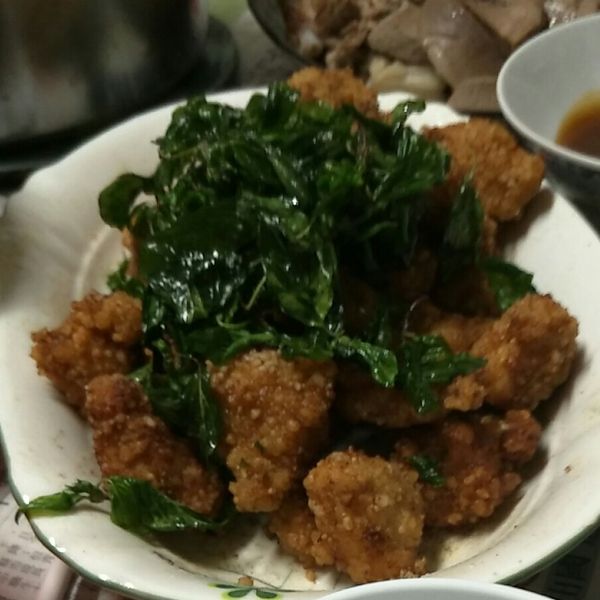 蒜味鹹酥雞 : 紀雅惠一起做