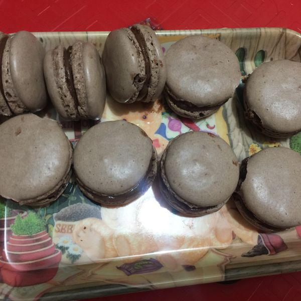 法式馬卡龍（低筋麵粉） : Yu雨一起做