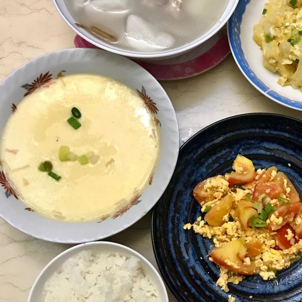 電鍋蒸蛋料理：坎蒂愛料理 一起做