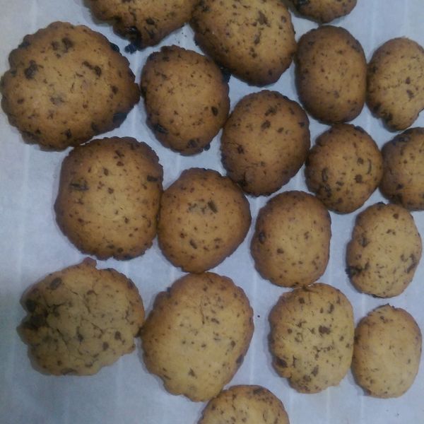 巧克力豆餅乾:蔡昇峻 一起做