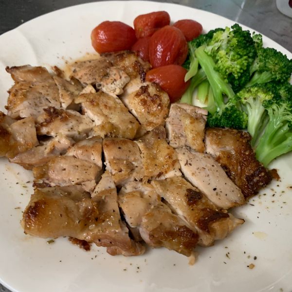 義式香草雞腿排：Emily 一起做