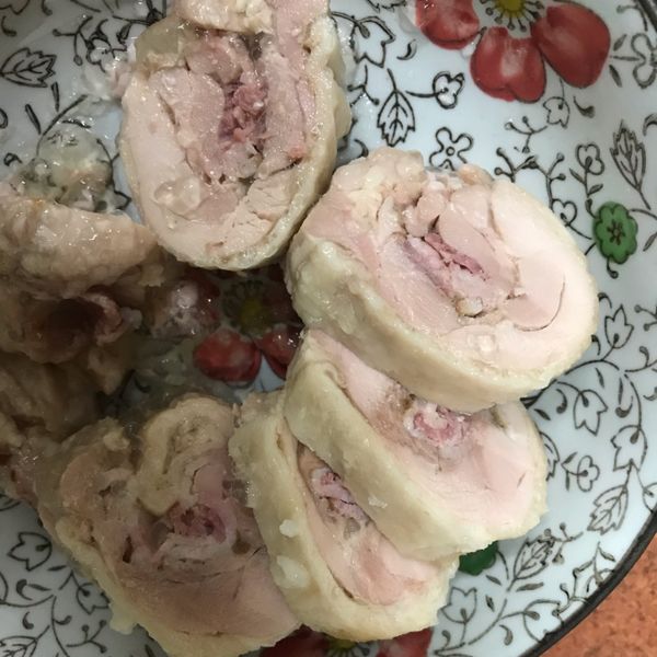 培根雞腿凍捲:也許 一起做