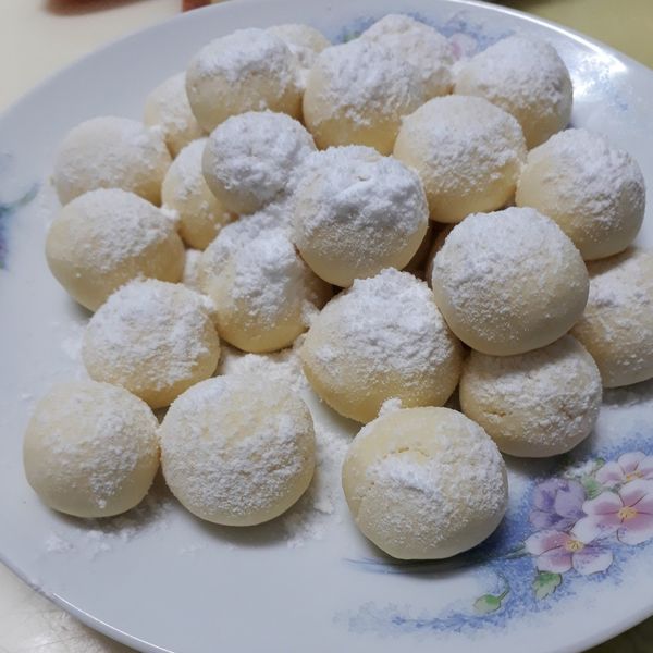 入口即化雪球餅乾 : 高裕翔一起做