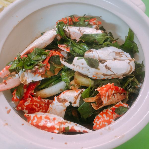 沙茶炒蟹腳：貴婦瑋瑋 一起做