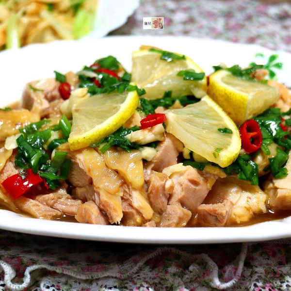 健康椒麻雞腿：陸蓮兒 一起做