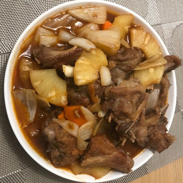 免油炸~糖醋排骨：心寒 一起做