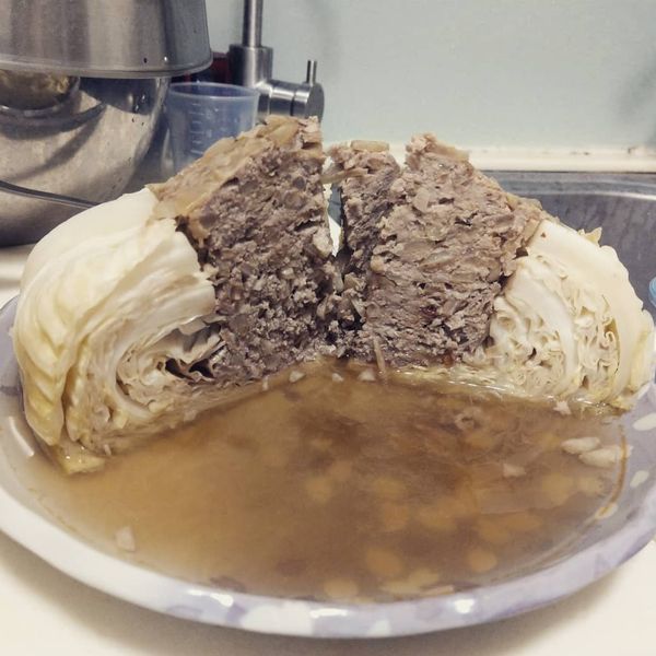 高麗菜封 : 杰阿杰一起做