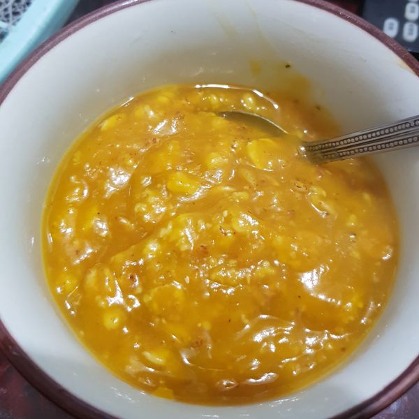 【快速簡單】南瓜麥片粥 : 黄純華一起做