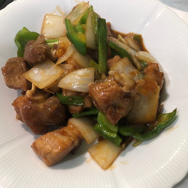 免油炸~糖醋排骨：Yuan 一起做