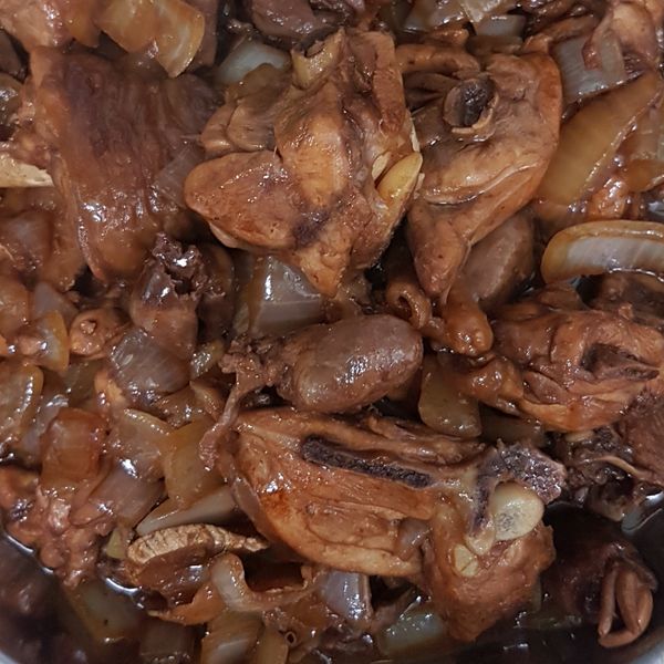 阿嬤口味👉薑炒醬油膏雞肉 : 廖宸晞一起做