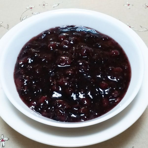 補血紅豆紫米粥 - 電鍋料理:張德英 一起做