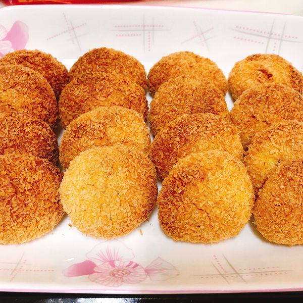 南瓜椰子餅乾 : 洪秀蓁一起做