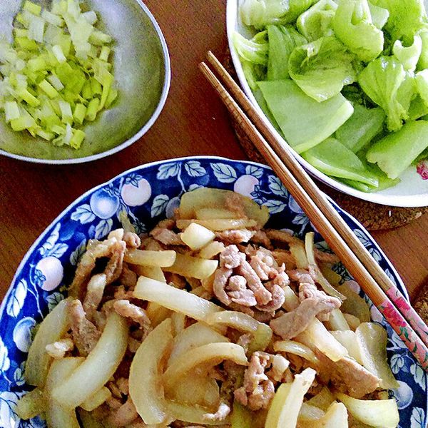 5分鐘快速牛丼飯 : Pon Pon Lee一起做