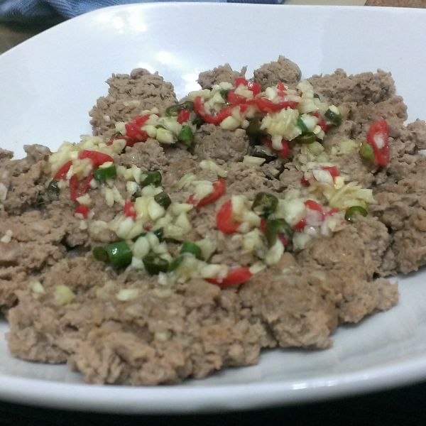 《eagle的廚房》泰式酸辣醬-涮肉片 : Rain Chan一起做