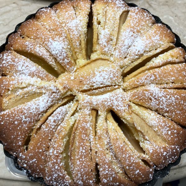 蘋果片鑲蛋糕 : 林小良一起做