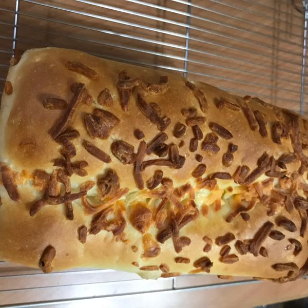 起司火腿吐司【麥典實作工坊麵包專用粉】 : Hsiang  Ho一起做