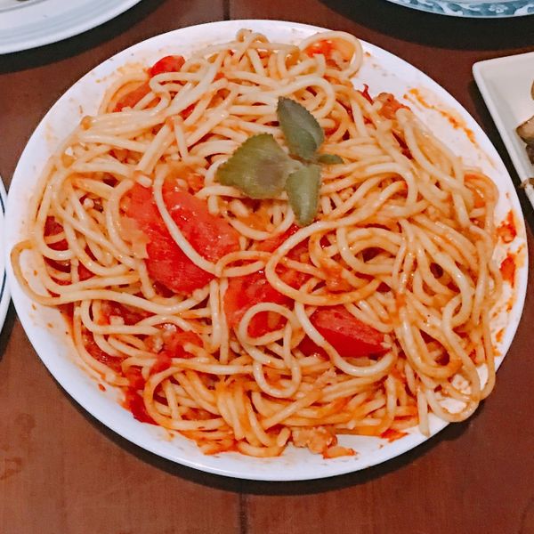 番茄肉醬義大利麵 : Yang Tracy一起做