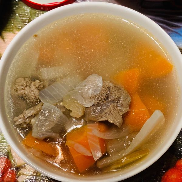 白蘿蔔牛腩湯 : Li Yan Chen一起做