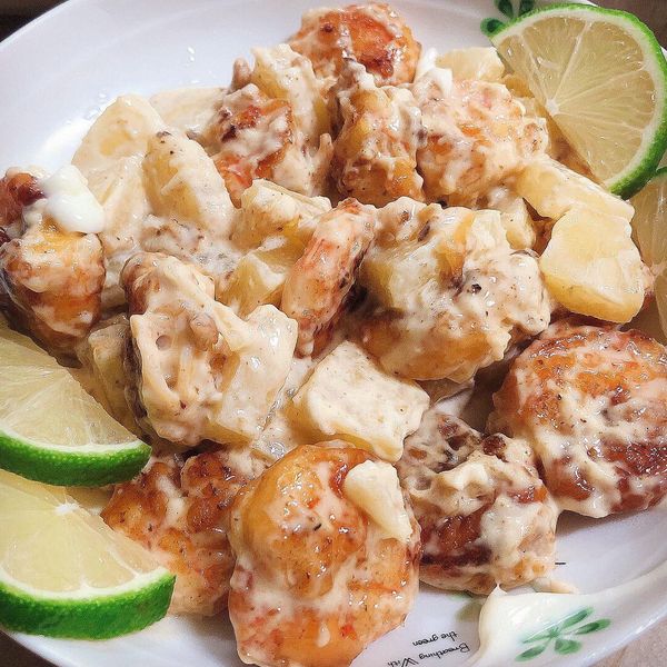 阿基師是神-鳳梨蝦球 : Ya Wen Chang一起做