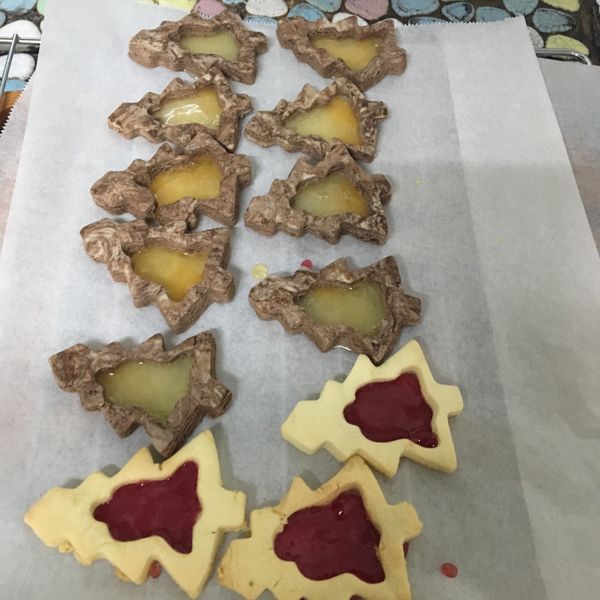 聖誕節-彩色玻璃餅乾 : 王笨蘋一起做