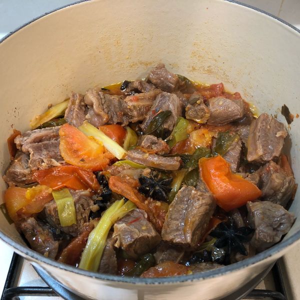 無水番茄牛肉鍋:Deborah 一起做