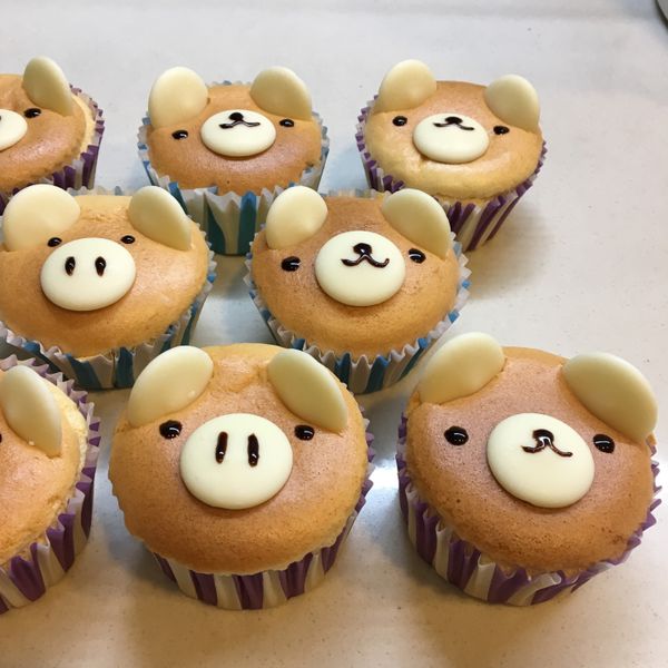 👩🍳小熊🐻原味杯子蛋糕:Summer Yang 一起做