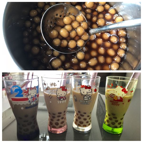 三種材料黑糖珍珠 : 雅M一起做