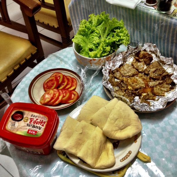 中東世界-口袋薄餅(Pita Bread) : 期玲一起做