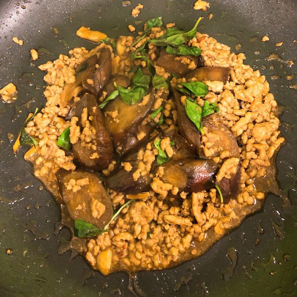 【家常菜】塔香茄子 : Chih一起做