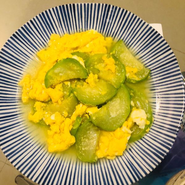 滑蛋絲瓜：N.C🍑 一起做