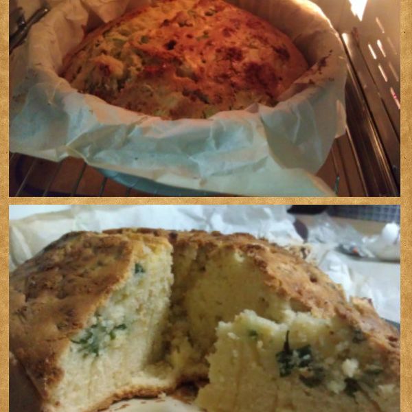 鹹香的肉鬆蔥鹹蛋糕 - 保證超級簡單喔！ : Wanwen Tu一起做