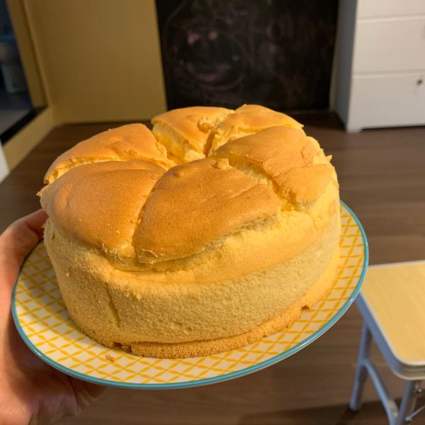 古早味牛奶戚風蛋糕 : Chin Wen Ling一起做