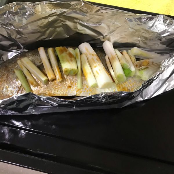 葱烤魚 : 喵媽一起做