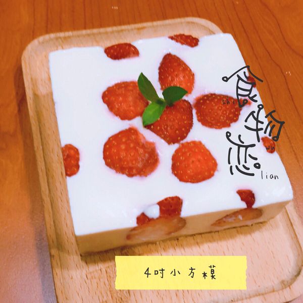 【免烤箱】特濃草莓生乳酪蛋糕 : 雅貝一起做