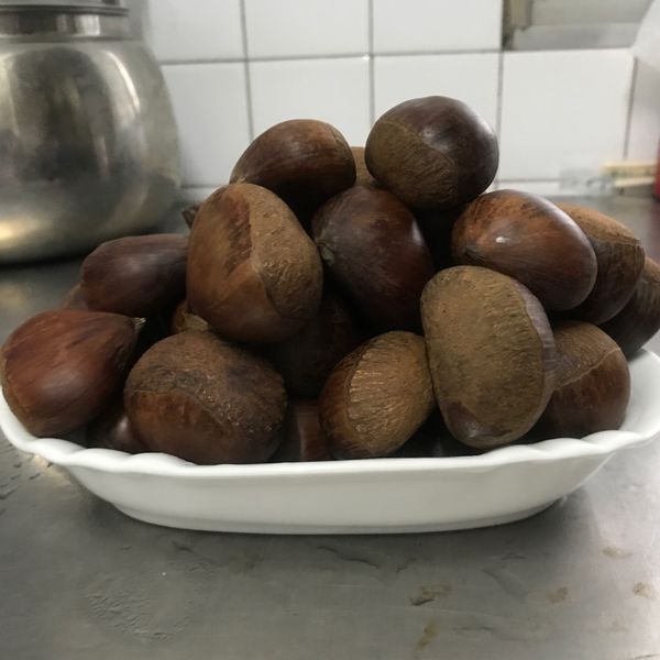 電鍋-蒸栗子🌰：Xiao Ru Cai 一起做