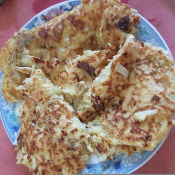 韓式泡菜煎餅:Anan Wei 一起做