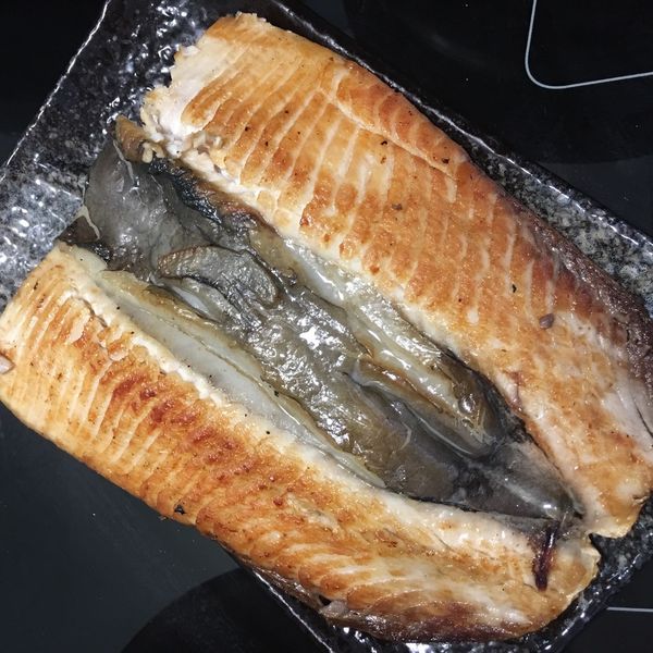 保證不噴油【香煎虱目魚肚】：家有三寶 一起做