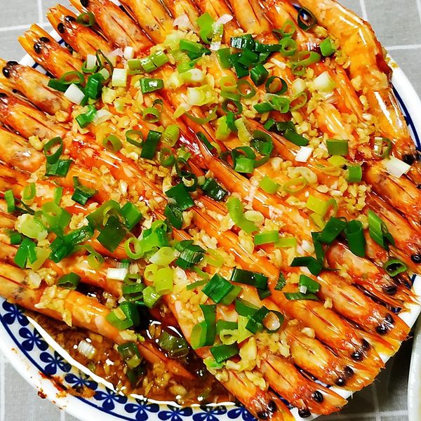 【家常菜】蒜蓉蒸蝦 : coco一起做