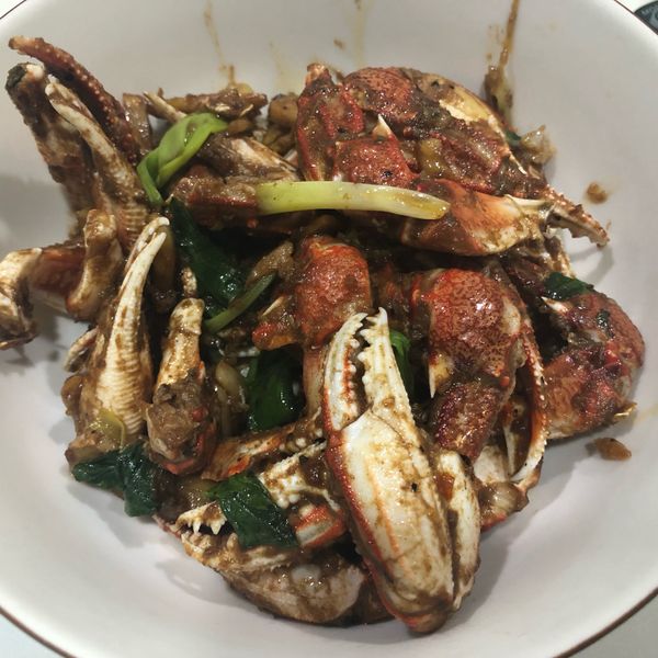 塔香炒蟹腳：Yuan 一起做