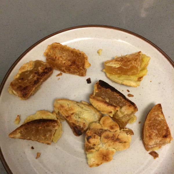 少油乾煎年糕 : 醬油豆腐一起做