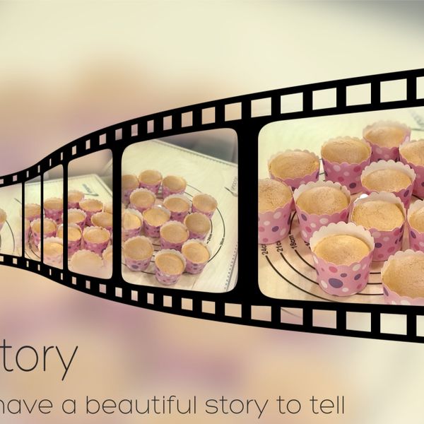 雙倍製作戚風杯子蛋糕（18杯） : Hui Mei Huang一起做