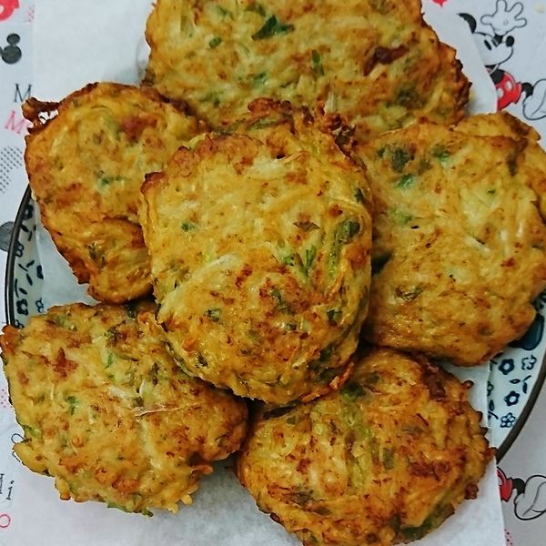 蘿蔔絲餅 : 伊娃林一起做